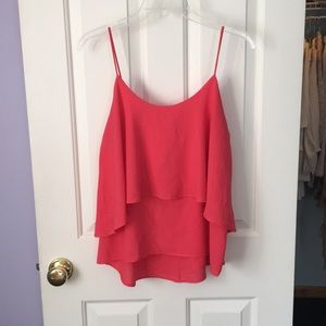 Hot pink tank